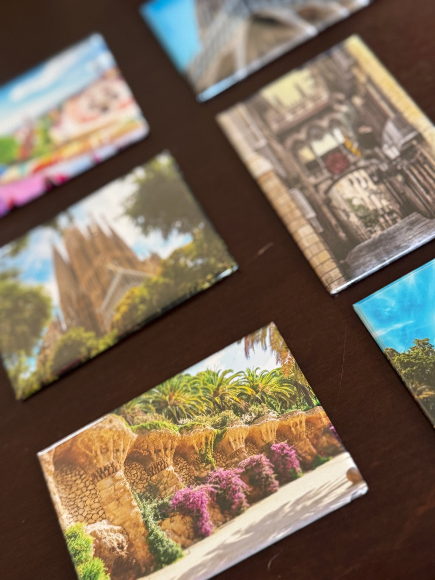 Set of 6 Customized Photo Magnets 2"x3" Rectangle