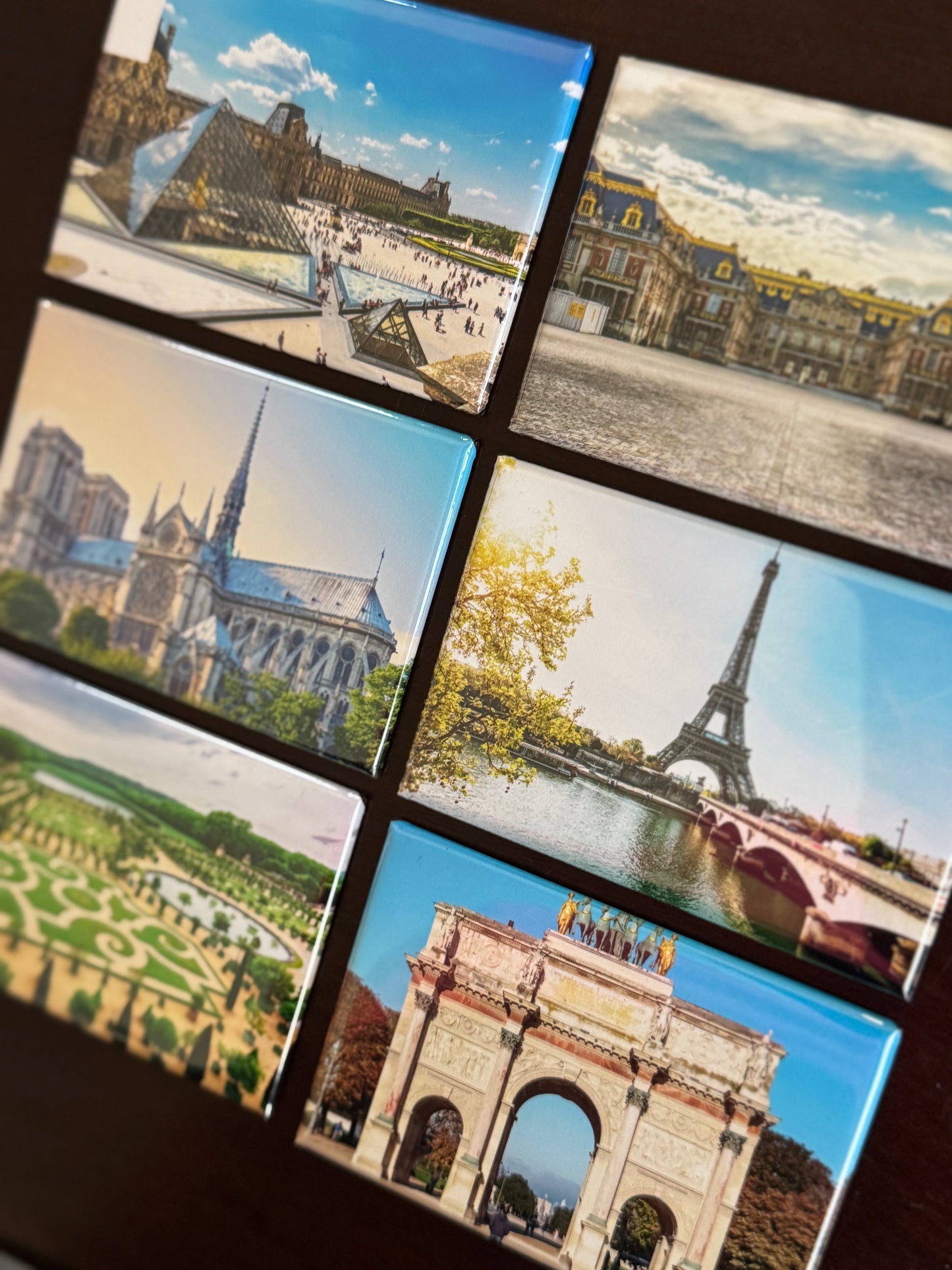 Set of 6 Customized Photo Magnets 2"x3" Rectangle